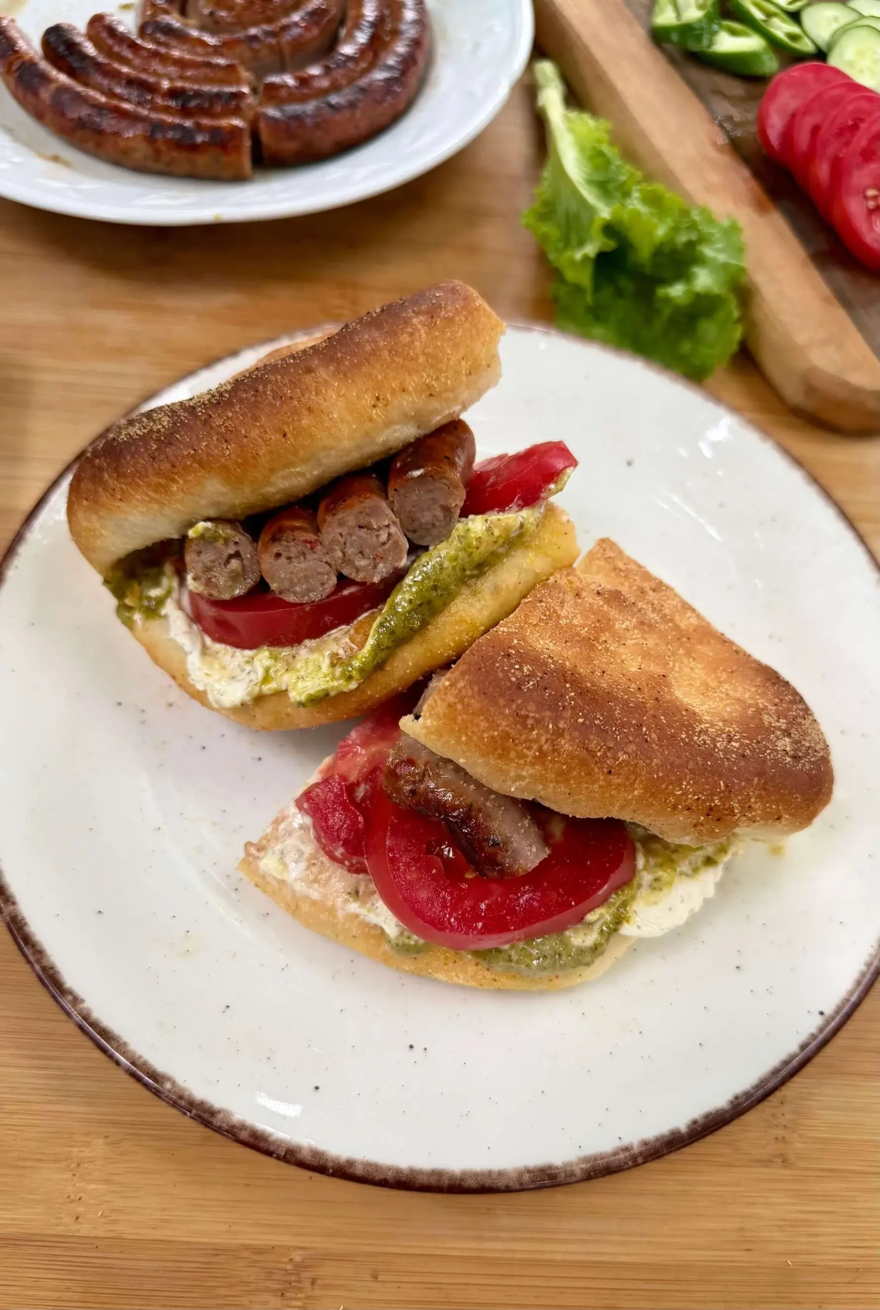 Вкусни сандвичи с домашни питки и Майсторски карнак Родопа Троян 5 Вкусни сандвичи с домашни питки и Майсторски карнак Родопа Троян